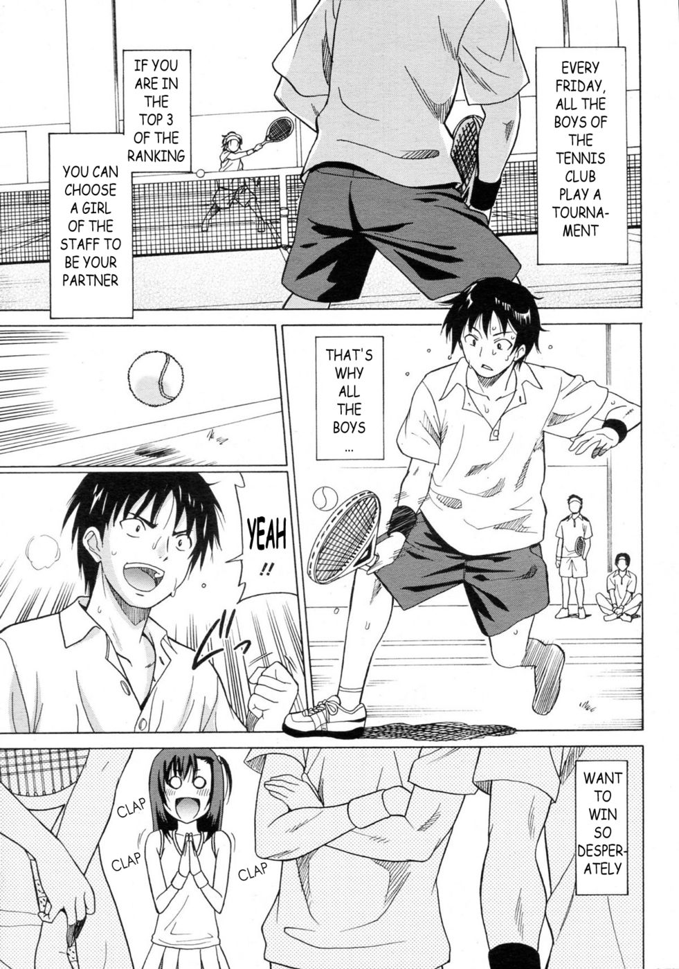 Hentai Manga Comic-The Tennis Club-Read-1